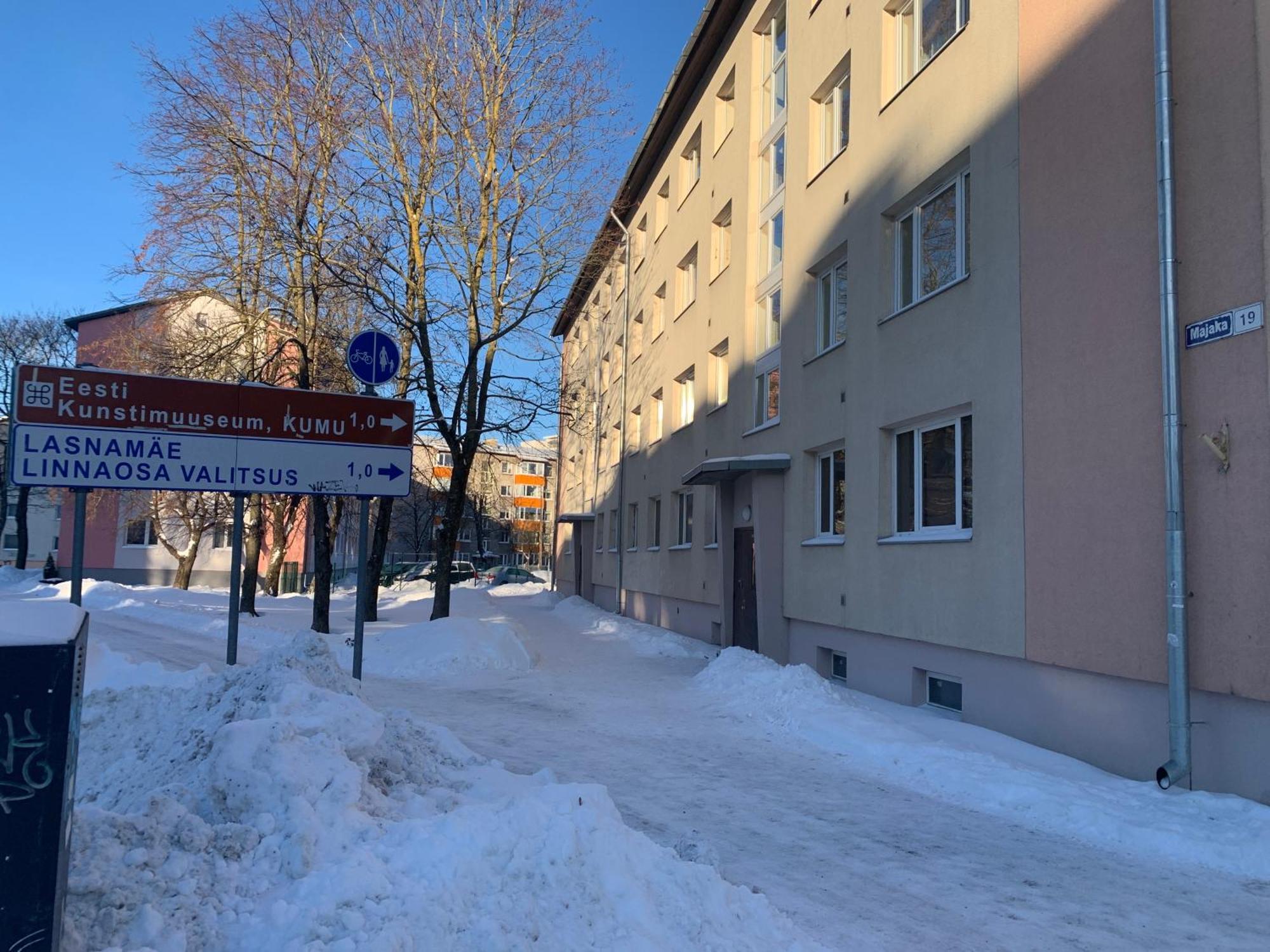 Dikol Two-Room Apartment-Self Check-In & Free Parking Near City Center Tallinn Exterior foto